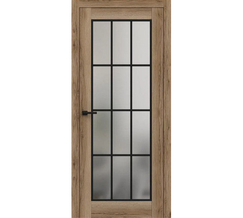 Міжкімнатні Двері Brama Eco-cell 16-33 Чорне скло