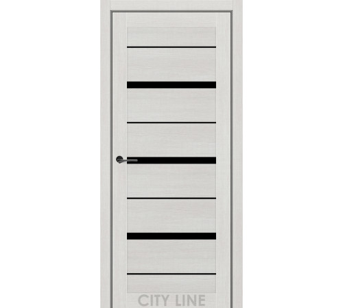 Міжкімнатні Двері City Line Express DENVER Чорне скло