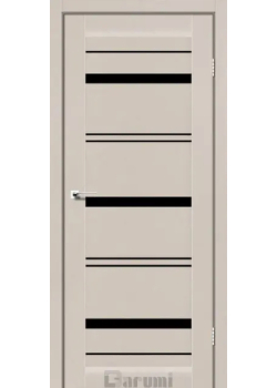 Двері Darumi Doors Darina димний краст Чорне скло