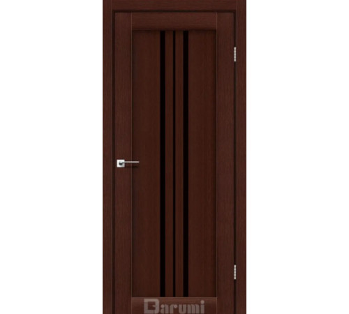 Міжкімнатні Двері Darumi Doors Stella венге панга Чорне скло