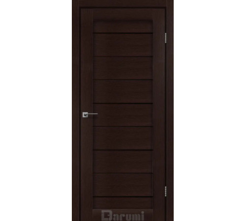 Міжкімнатні Двері Darumi Doors Leona дуб честнат Чорне скло