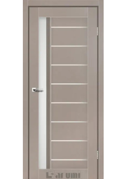 Двері Darumi Doors Bordo сірий краст сатин білий