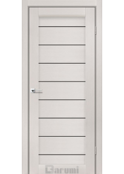 Двері Darumi Doors Leona дуб ольс Чорне скло