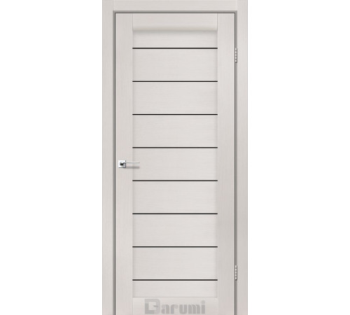 Міжкімнатні Двері Darumi Doors Leona дуб ольс Чорне скло