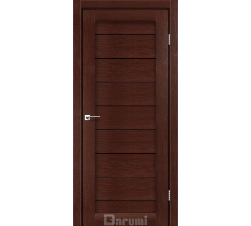 Міжкімнатні Двері Darumi Doors Leona венге панга Чорне скло