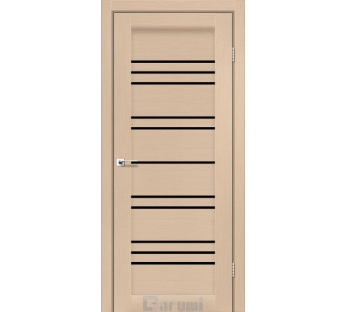 Міжкімнатні Двері Darumi Doors Versal дуб боровий Чорне скло