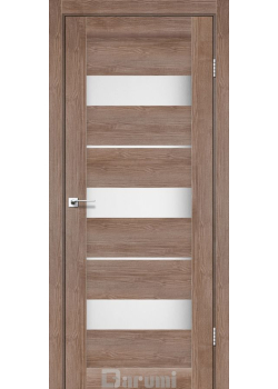 Двері Darumi Doors Marsel горіх бургун сатин білий