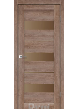 Двері Darumi Doors Marsel горіх бургун сатин бронза