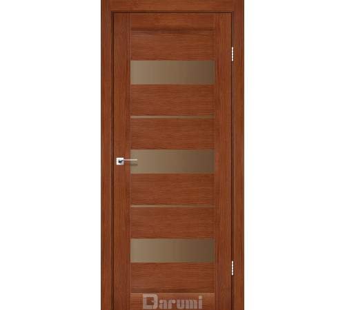 Міжкімнатні Двері Darumi Doors Marsel горіх роял сатин бронза