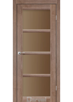 Двері Darumi Doors Avant горіх бургун сатин бронза