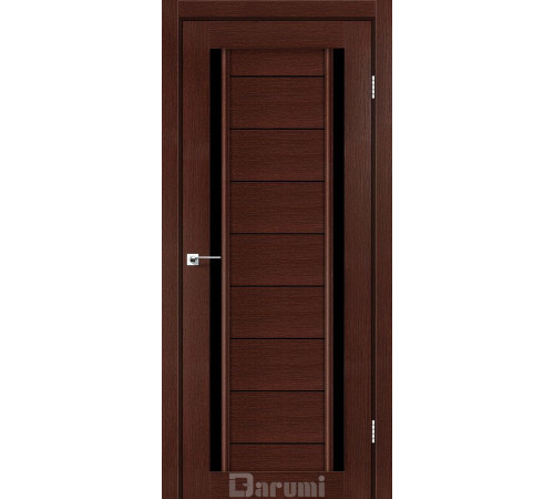 Міжкімнатні Двері Darumi Doors Madrid венге панга Чорне скло