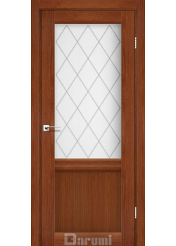 Двері Darumi Doors Galant GL-01 горіх роял