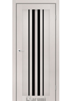 Двері Darumi Doors Prime дуб ольс Чорне скло