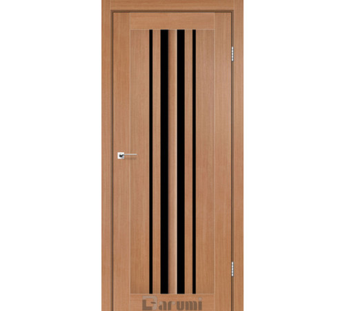 Міжкімнатні Двері Darumi Doors Prime дуб натуральний Чорне скло