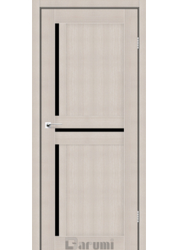 Двері Darumi Doors Next дуб мембау Чорне скло