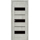 Межкомнатные Двери Europe Doors Дания PVC Черное стекло