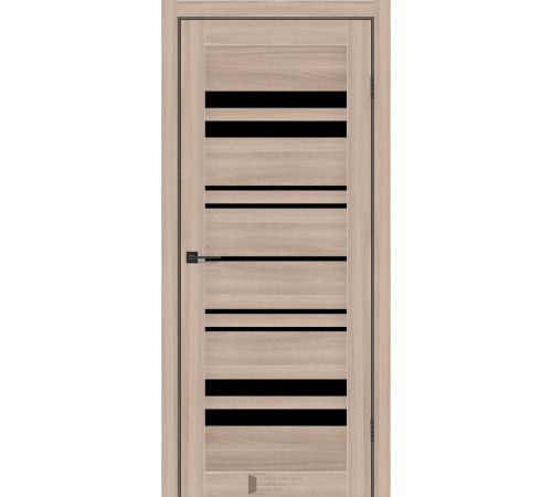 Міжкімнатні Двері KFD Comfort Чорне скло