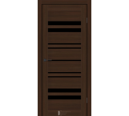 Міжкімнатні Двері KFD Comfort Чорне скло
