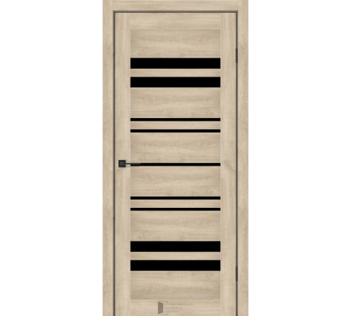 Міжкімнатні Двері KFD Comfort Чорне скло