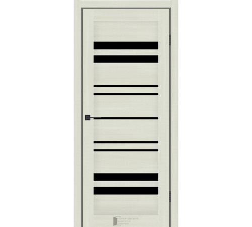 Міжкімнатні Двері KFD Comfort Чорне скло