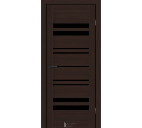 Міжкімнатні Двері KFD Comfort Чорне скло