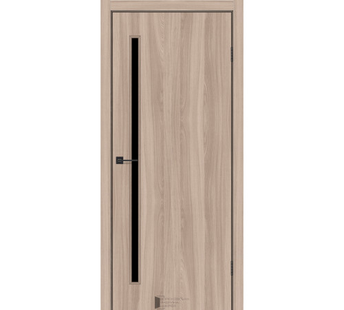 Міжкімнатні Двері KFD Line Glass 01 Чорне скло