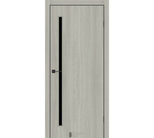 Міжкімнатні Двері KFD Line Glass 01 Чорне скло