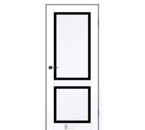 Межкомнатные Двери KFD Prestige 7 Черное стекло