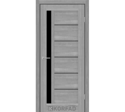 Межкомнатные Двери Korfad Express OCTAVIA Черное стекло