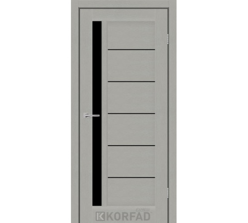 Межкомнатные Двери Korfad Express OCTAVIA Черное стекло
