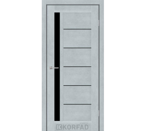 Межкомнатные Двери Korfad Express OCTAVIA Черное стекло
