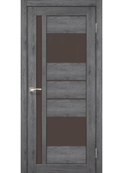 Двері Korfad Venecia Deluxe VND-03 Бронза дуб марсала