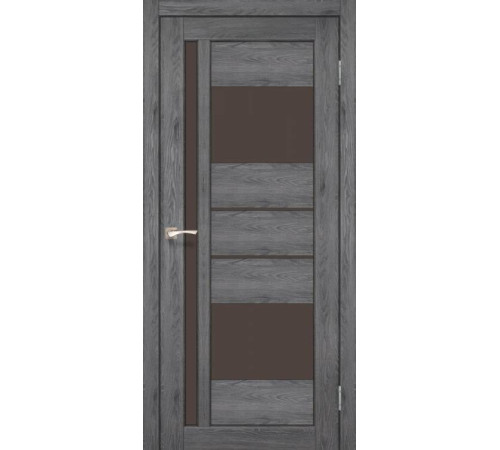 Двері Korfad Venecia Deluxe VND-03 Бронза дуб марсала