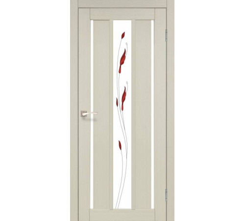Двері Korfad Venecia Deluxe VND-04 М1 дуб білений