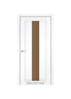 Двері Korfad Porto PR-10 Super PET Аляска Сатин бронза
