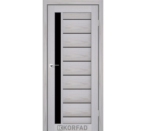 Міжкімнатні Двері Korfad Florence FL-01 Чорне скло