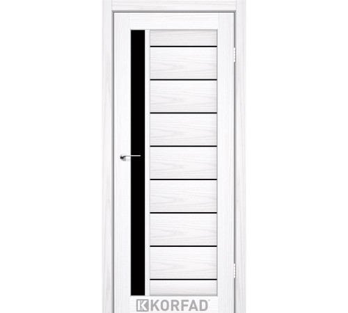 Міжкімнатні Двері Korfad Florence FL-01 Чорне скло