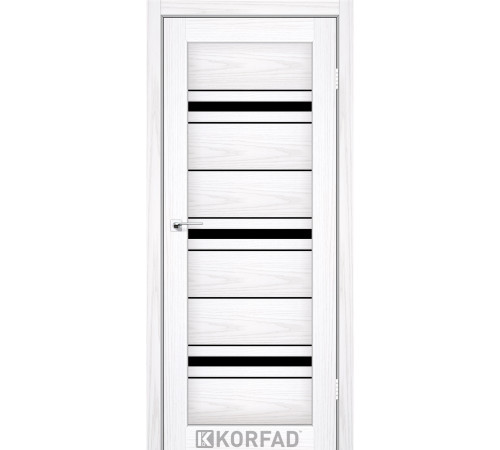 Міжкімнатні Двері Korfad Florence FL-02 Чорне скло