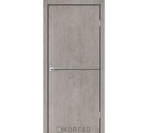 Міжкімнатні Двері Korfad Deco Loft Plato DLP-01 antracite