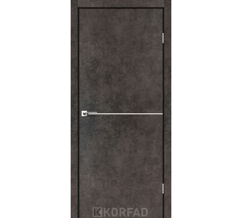 Міжкімнатні Двері Korfad Deco Loft Plato DLP-01 nickel