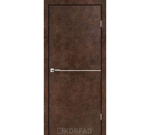 Міжкімнатні Двері Korfad Deco Loft Plato DLP-01 nickel