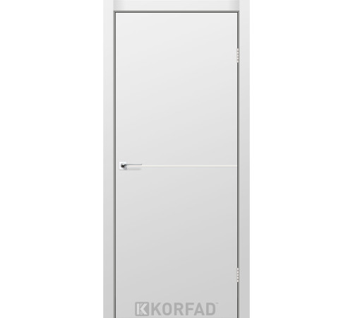 Міжкімнатні Двері Korfad Deco Loft Plato DLP-01 Super PET Nickel