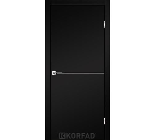 Міжкімнатні Двері Korfad Deco Loft Plato DLP-01 Super PET Nickel