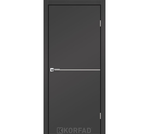 Міжкімнатні Двері Korfad Deco Loft Plato DLP-01 Super PET Nickel