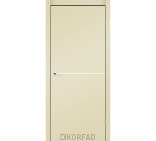 Міжкімнатні Двері Korfad Deco Loft Plato DLP-01 Super PET Nickel