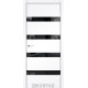 Межкомнатные Двери Korfad Glass Loft Plato GLP-04 Super PET