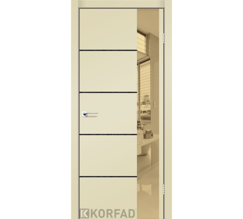 Міжкімнатні Двері Korfad Glass Loft Plato GLP-05 Super PET
