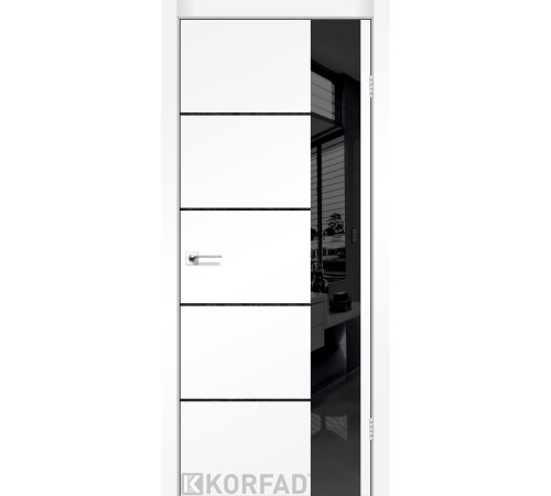Міжкімнатні Двері Korfad Glass Loft Plato GLP-05 Super PET
