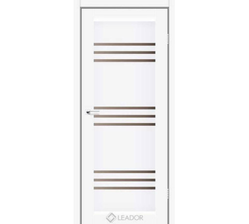 Двері Leador Doors Sovana Білі бронза