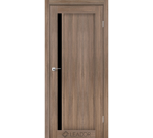 Міжкімнатні Двері Leador Doors Toskana Чорне скло